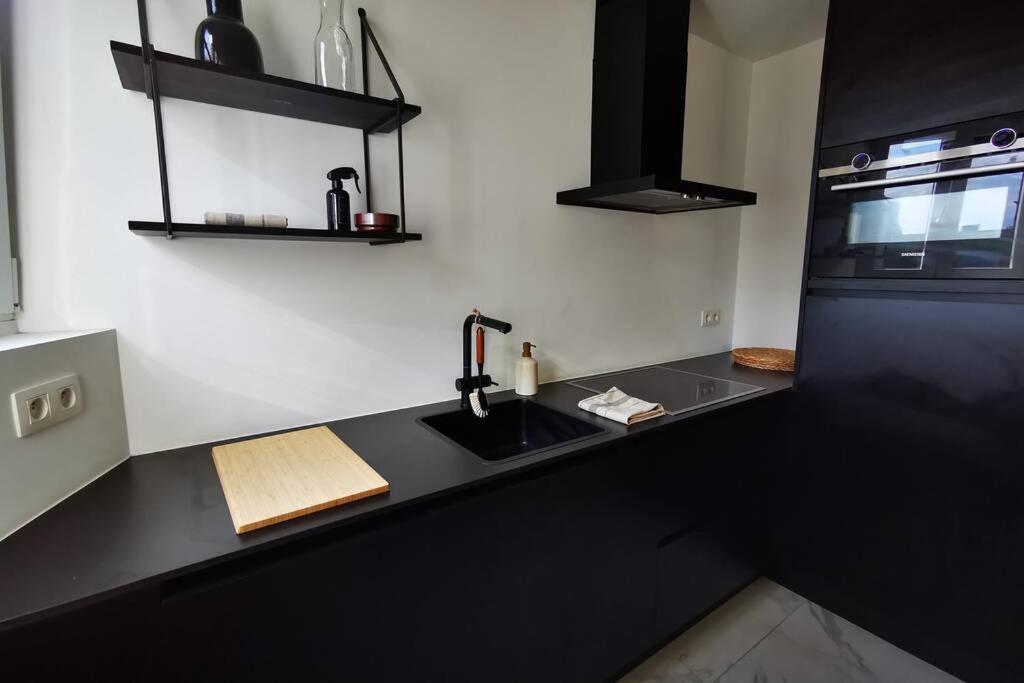 De Flat - Licht En Luxueus Appartement Bij Het Zuid Anvers Exterior foto